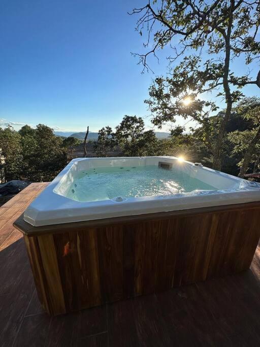 Cabana En El Bosque Con Jacuzzi Al Aire Libre Villa Mazamitla Eksteriør bilde