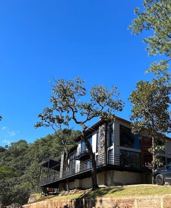 Cabana En El Bosque Con Jacuzzi Al Aire Libre Villa Mazamitla Eksteriør bilde